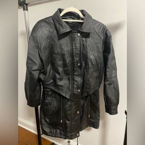 Vintage leather jacket